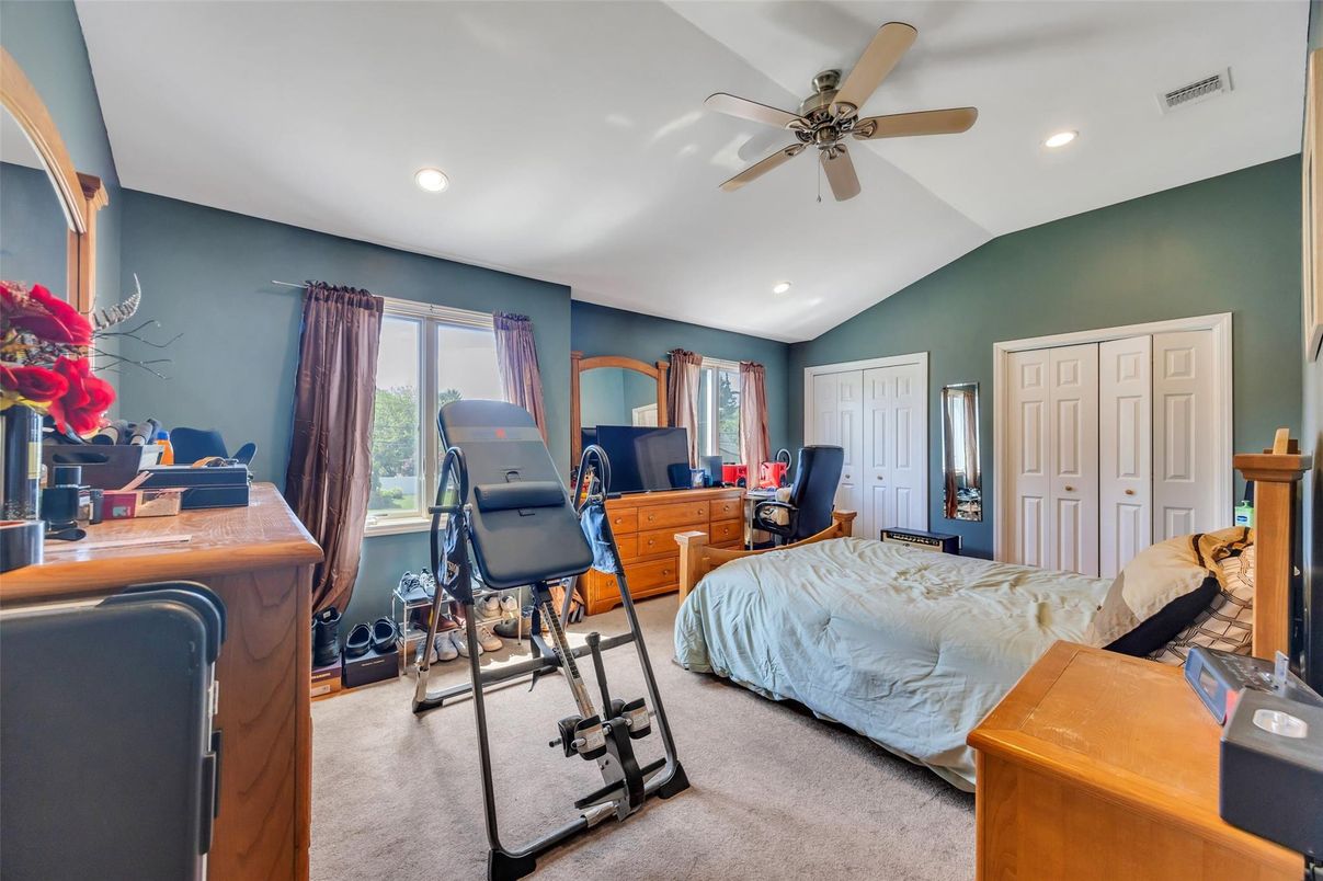Bedroom, Home Office, Interior, Recessed Lighting