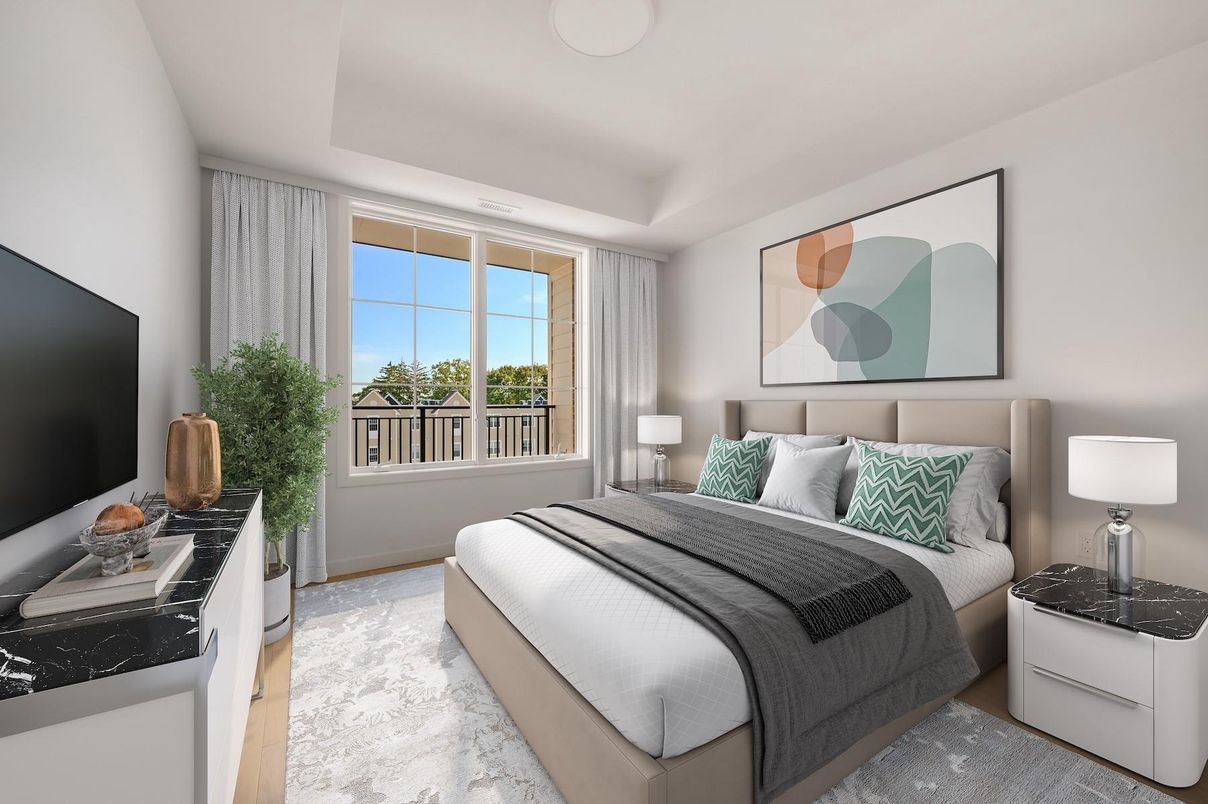 Bedroom, Interior, Marble