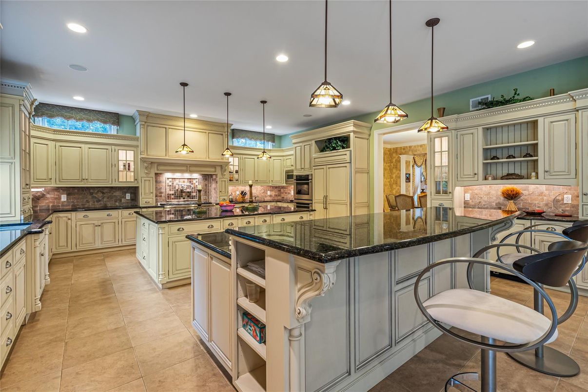 Interior, Kitchen, Pendant Lights, Recessed Lighting