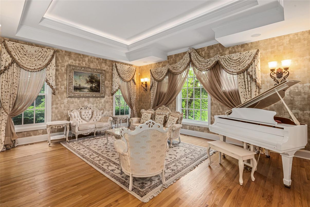 Interior, Living room, Piano, Wood Texture Flooring