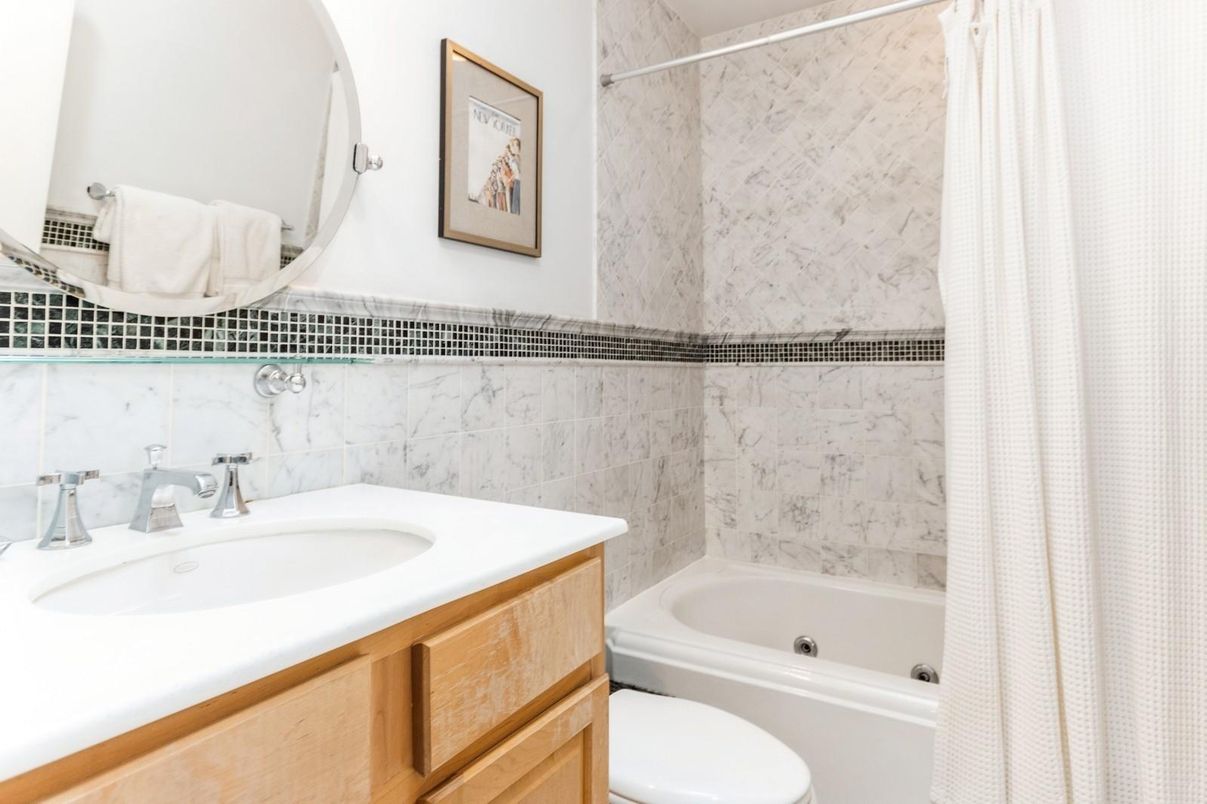 Bathroom, Interior, Marble Walls