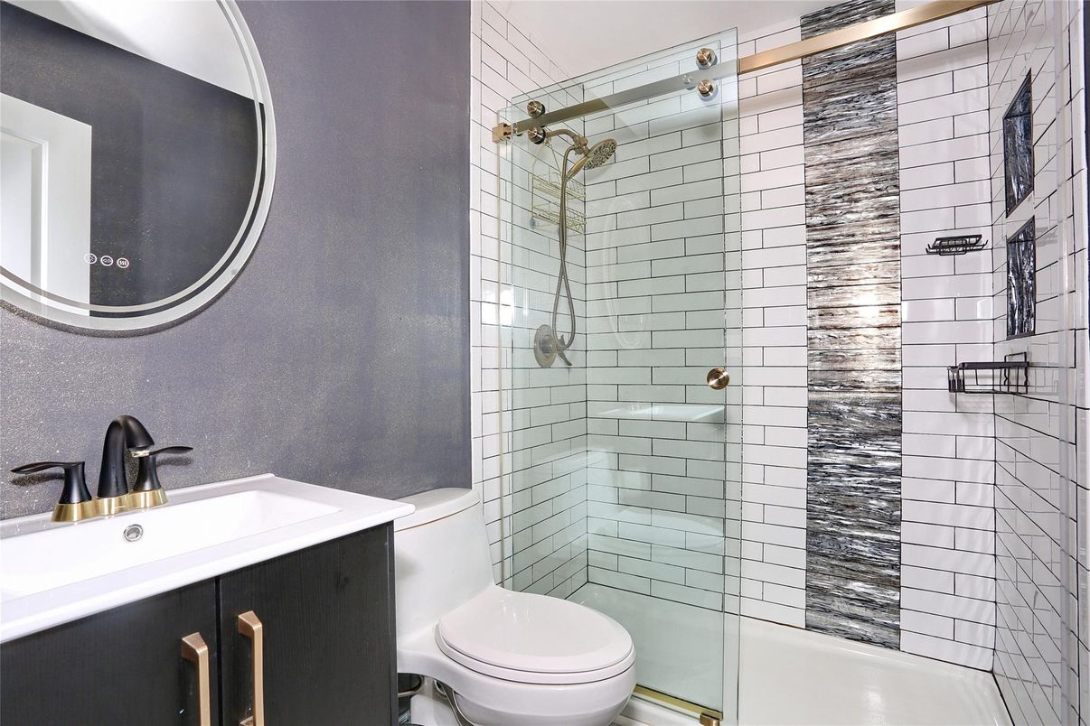 Bathroom, Glass Shower, Interior