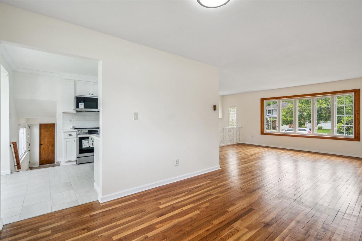 Empty room, Interior, Kitchen, Wood Texture Flooring
