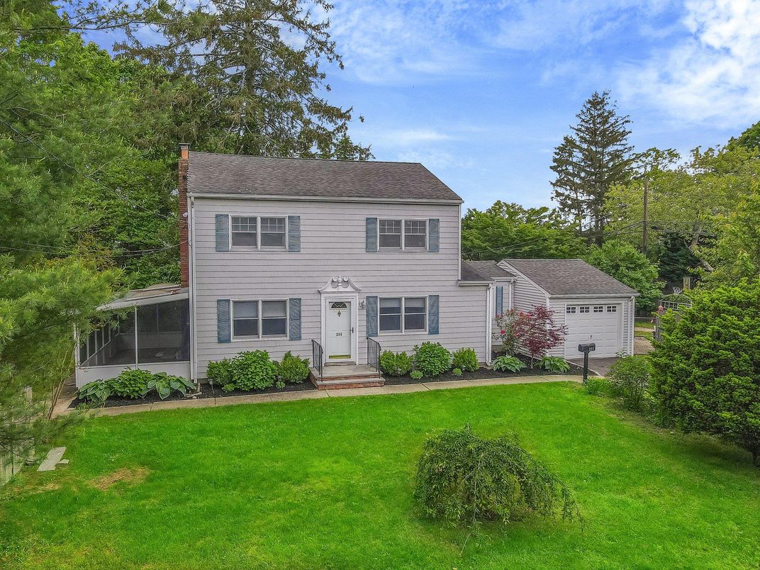Backyard, Detached Garage, Exterior, Facade, Georgian