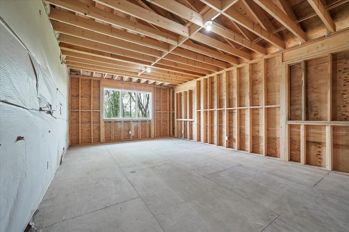 Empty room, Interior, Wooden Beams, Wooden Ceilings, Wooden Walls