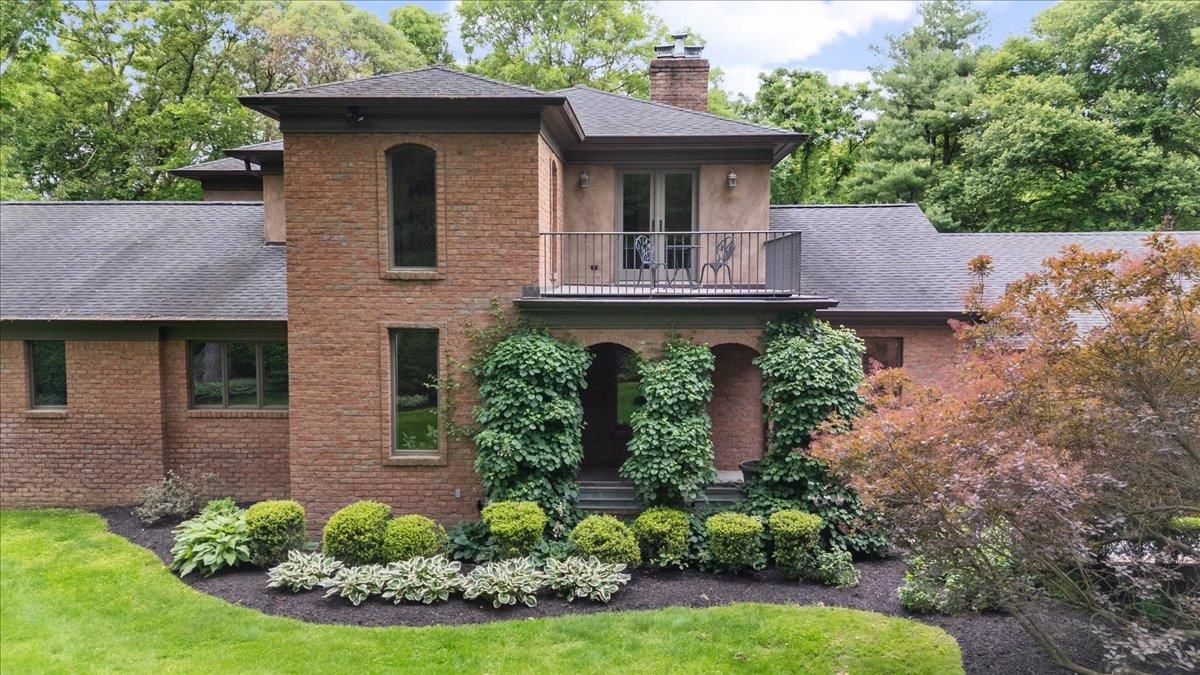 Exterior, Facade, Brick Facade, French Provincial