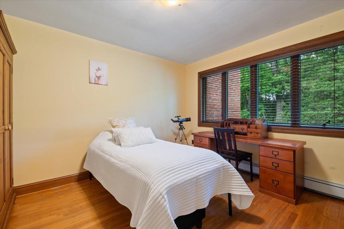 Bedroom, Home Office, Interior, Wood Texture Flooring