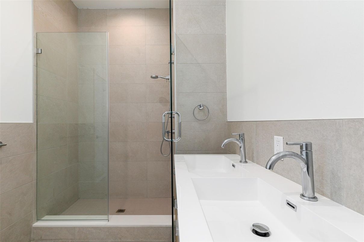 Bathroom, Glass Shower, Interior