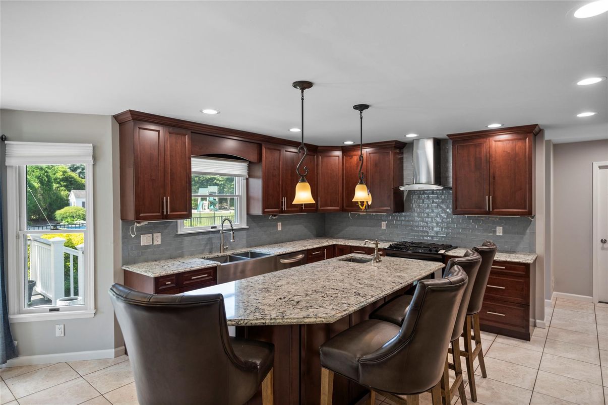Interior, Kitchen, Pendant Lights, Recessed Lighting
