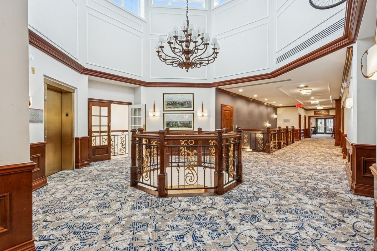 Chandelier, Interior, Recessed Lighting