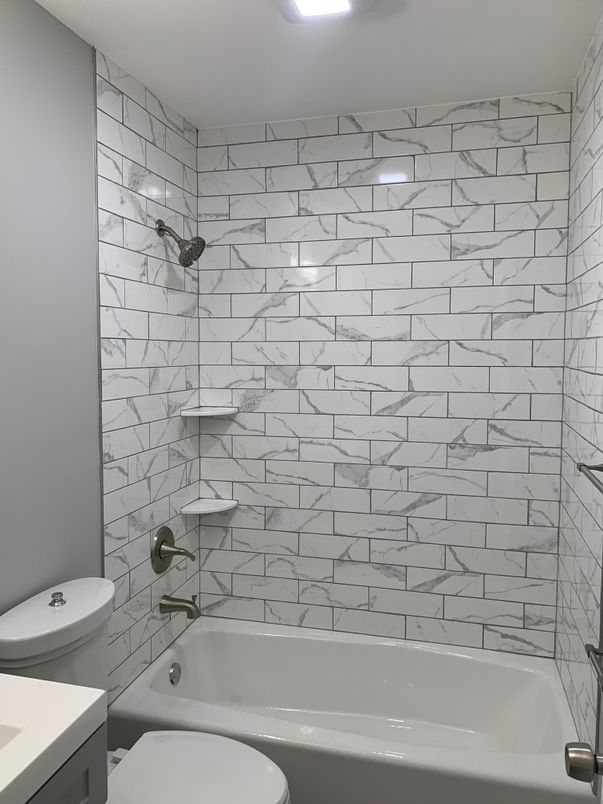 Bathroom, Interior, Marble Walls