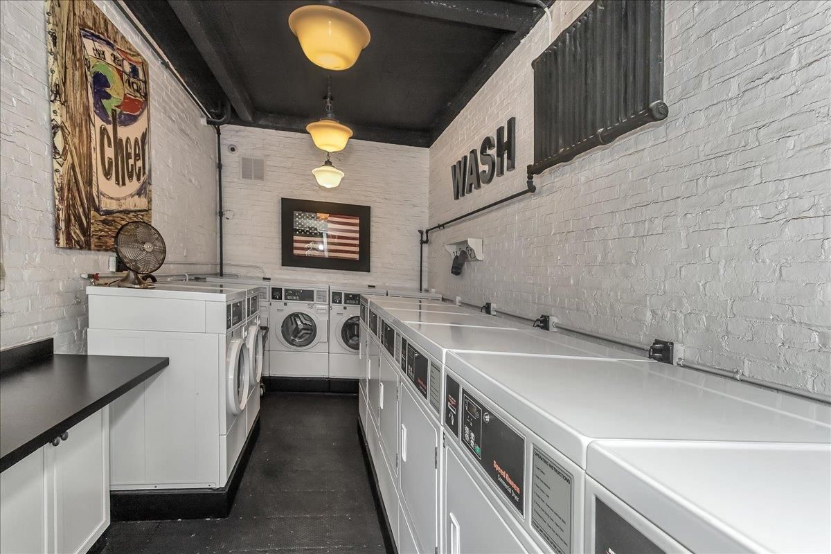 Interior, Stone Walls, Washer