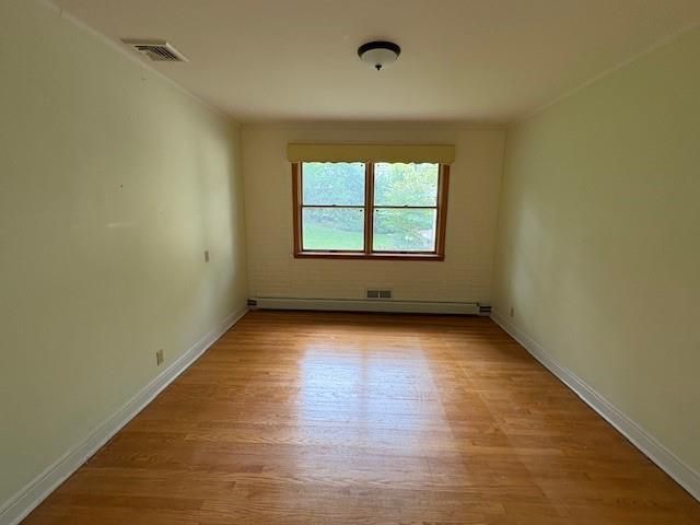 Empty room, Interior, Wood Texture Flooring
