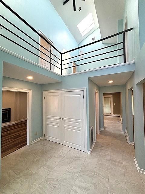 Interior, Recessed Lighting, Wood Texture Flooring