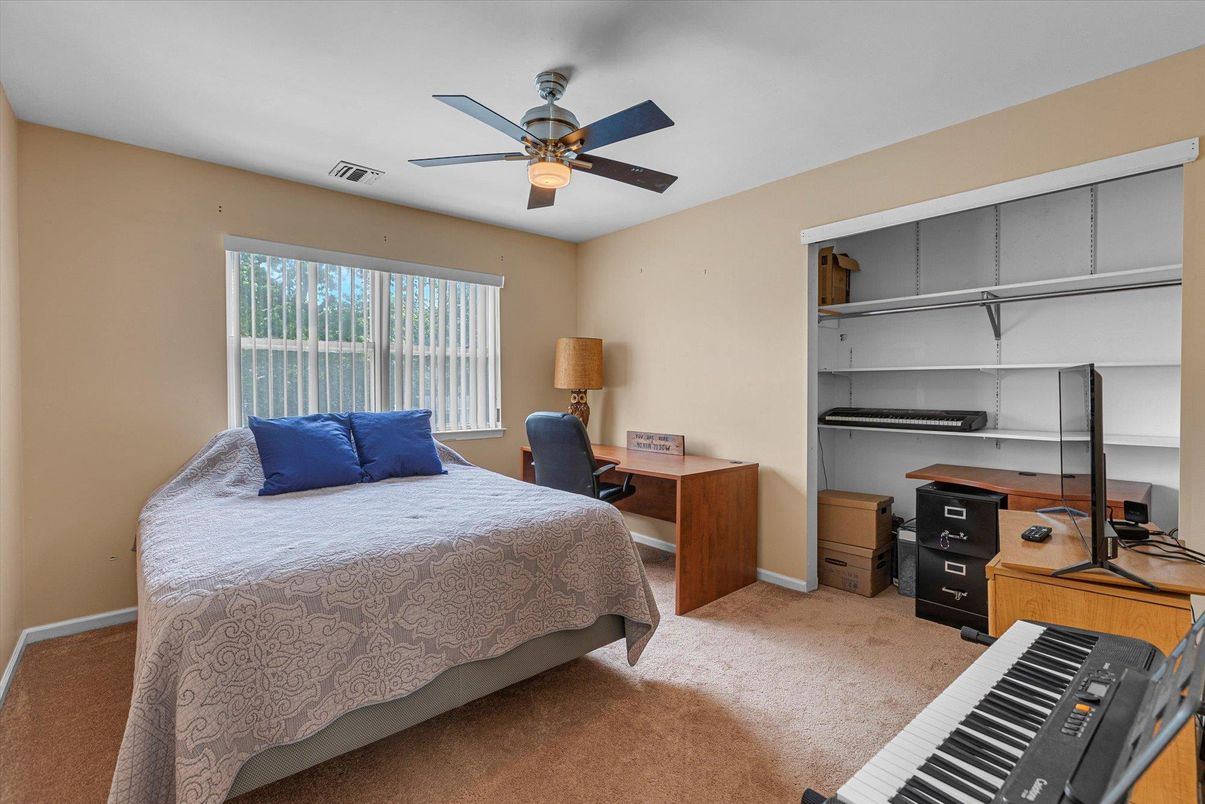 Bedroom, Home Office, Interior, Piano