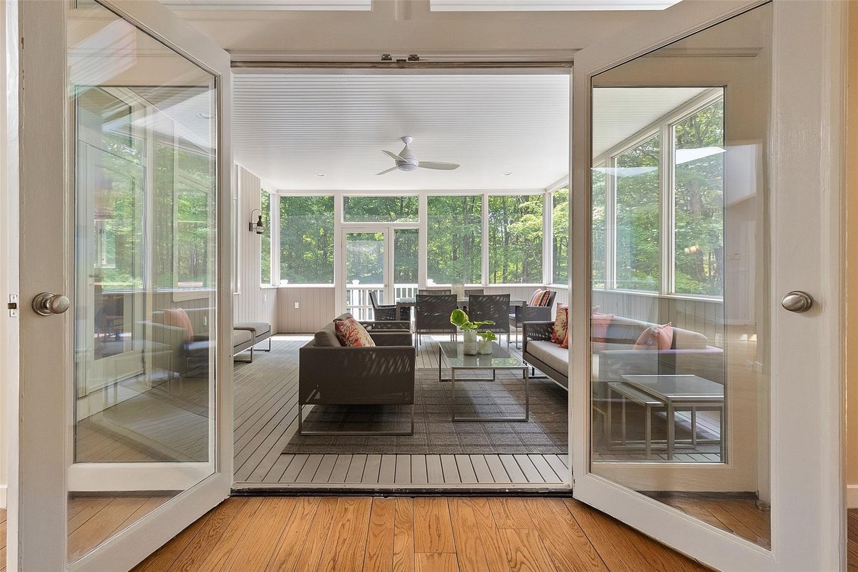 Interior, Living room, Sun Room, Wood Texture Flooring