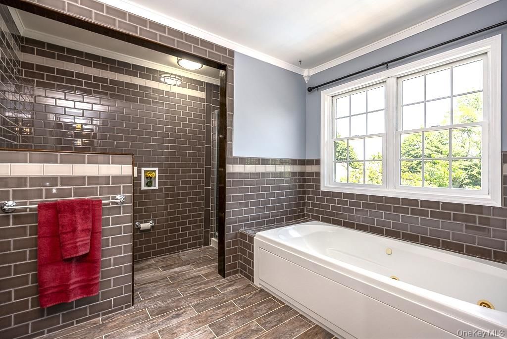 Bathroom, Interior, Wood Texture Flooring