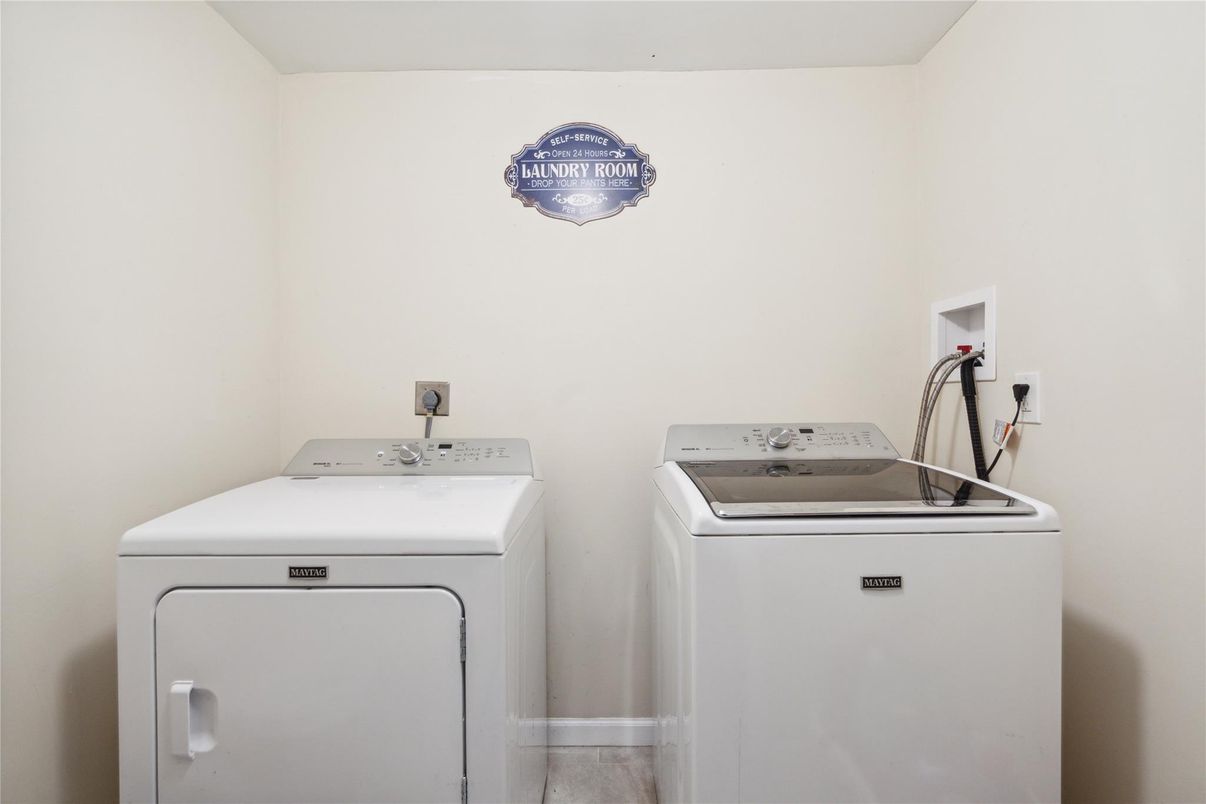 Interior, Washer