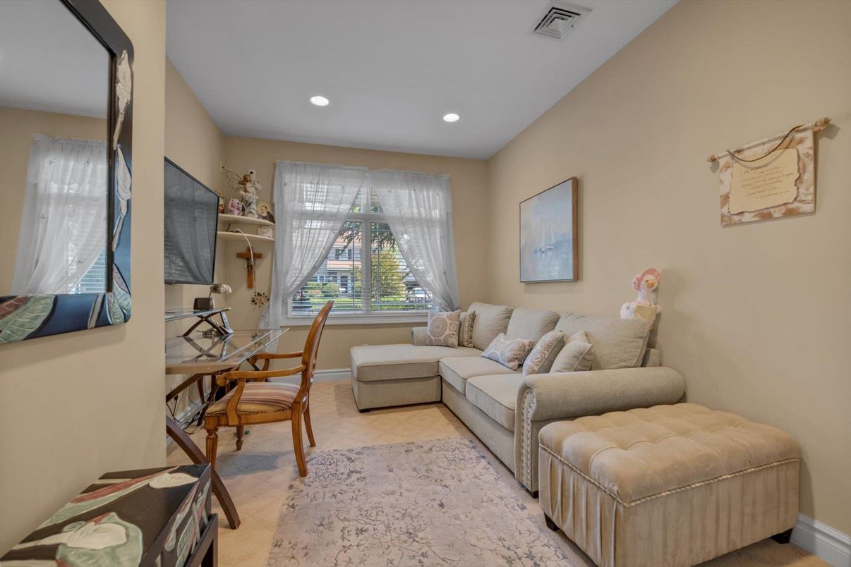 Home Office, Interior, Living room, Recessed Lighting