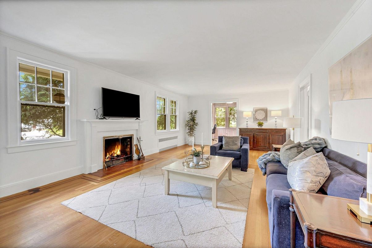 Fireplace, Interior, Living room, Wood Texture Flooring