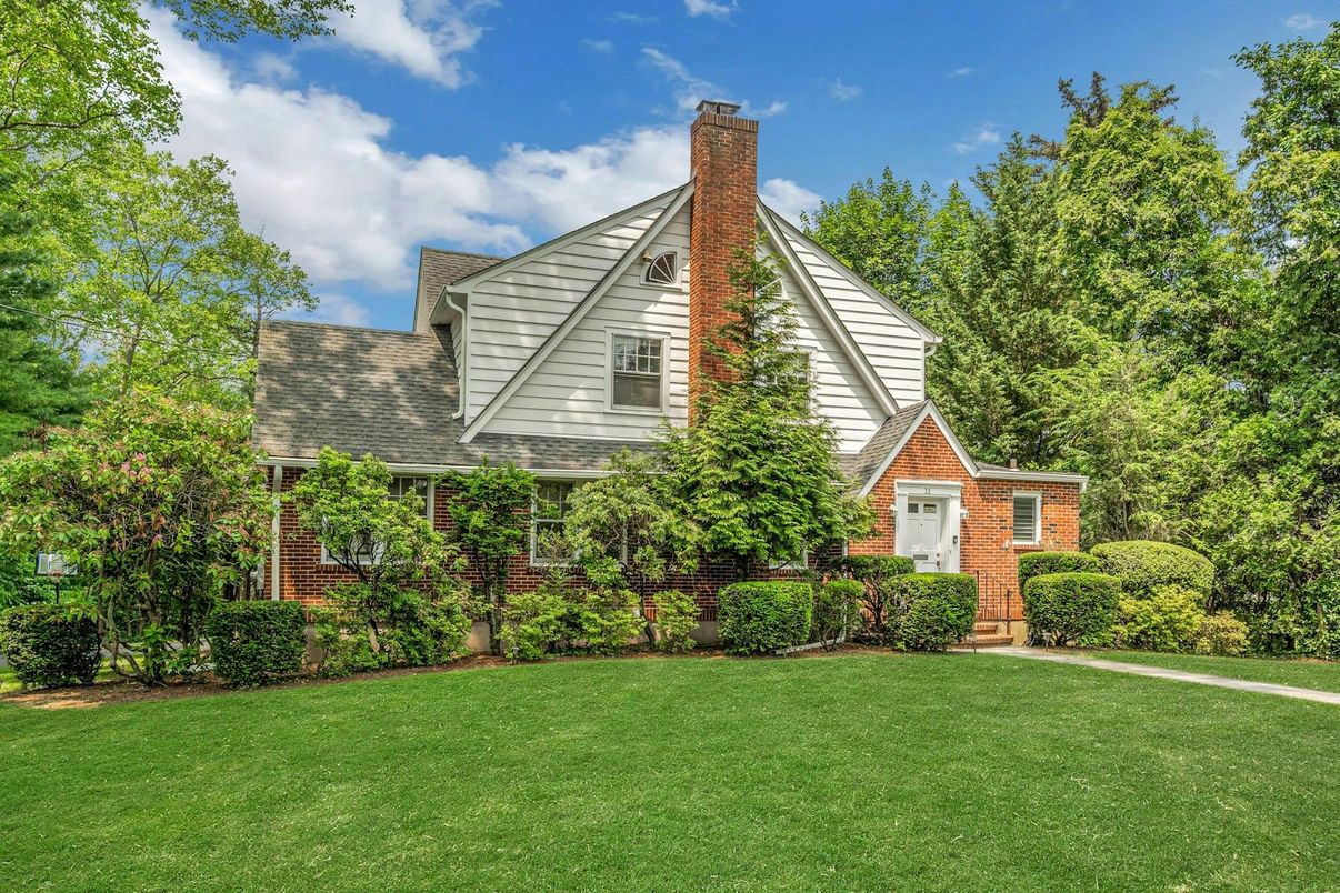 Exterior, Facade, Brick Facade, Tudor Revival
