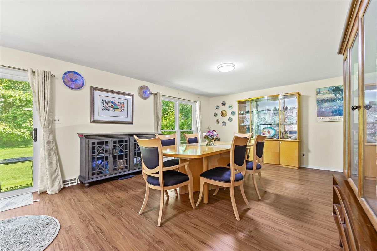 Dining room, Interior, Wood Texture Flooring