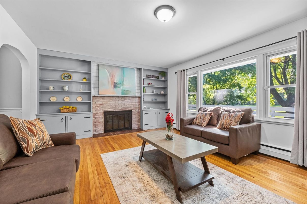 Fireplace, Interior, Living room, Wood Texture Flooring