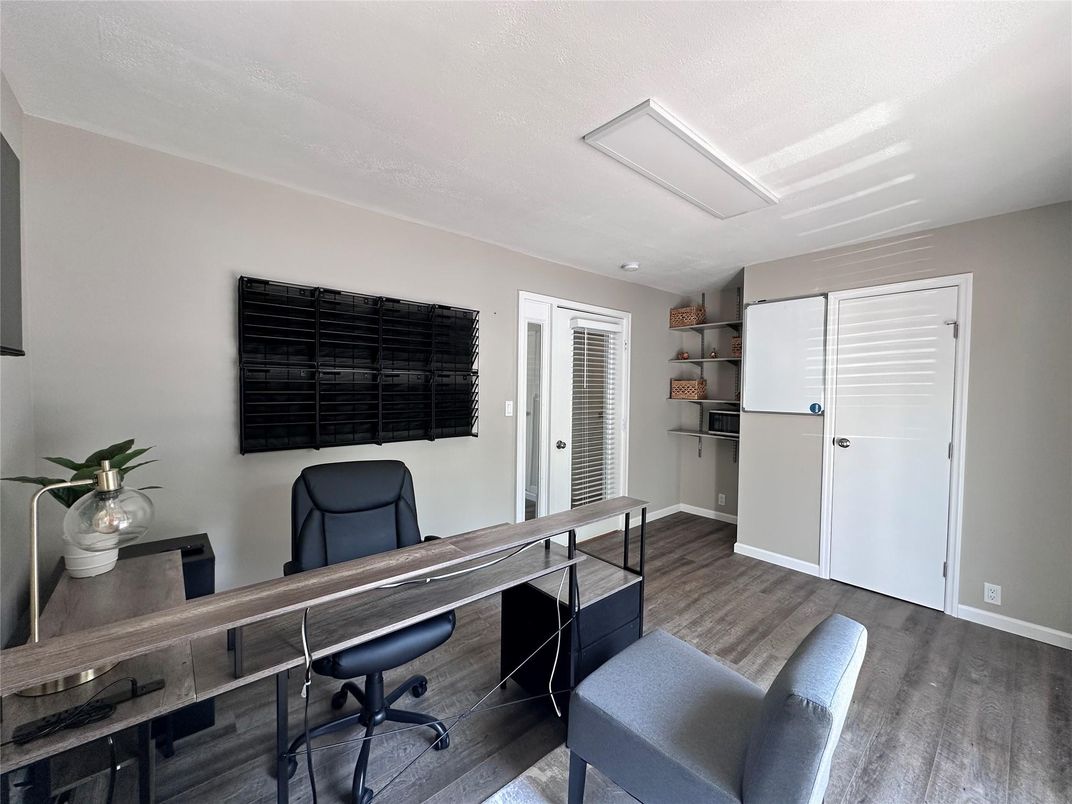 Home Office, Interior, Wood Texture Flooring
