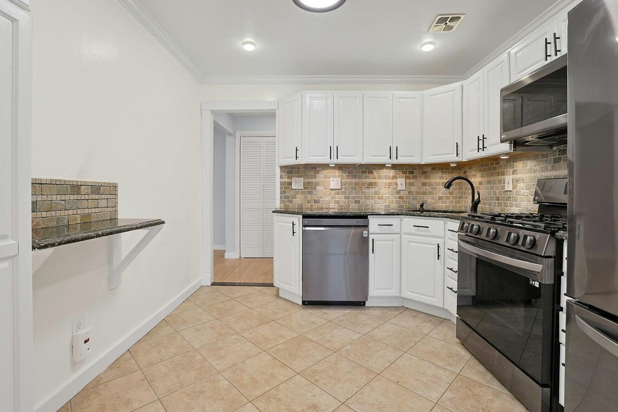Interior, Kitchen, Recessed Lighting, Stainless Steel Appliances