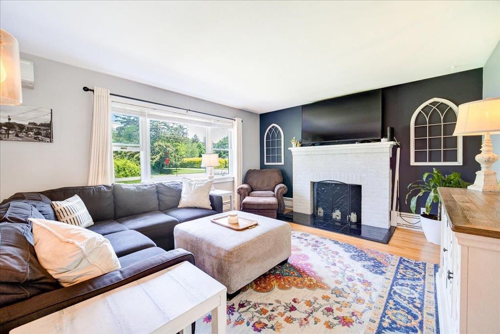 Fireplace, Interior, Living room, Wood Texture Flooring