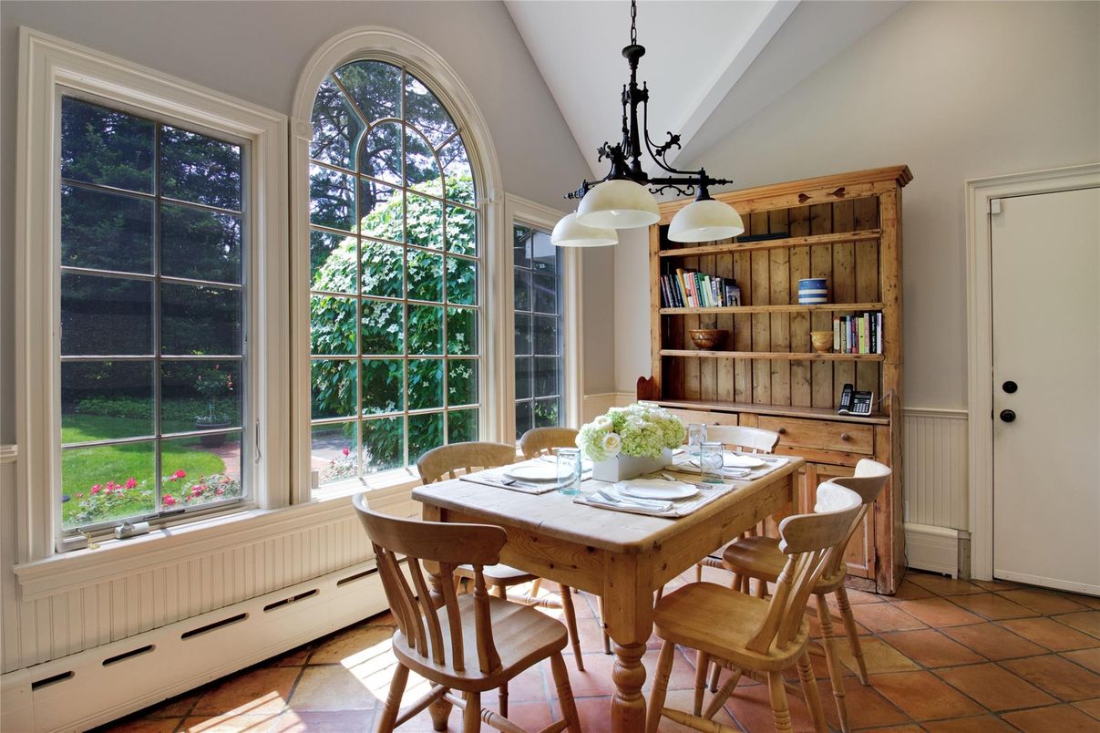 Dining room, Interior, Pendant Lights