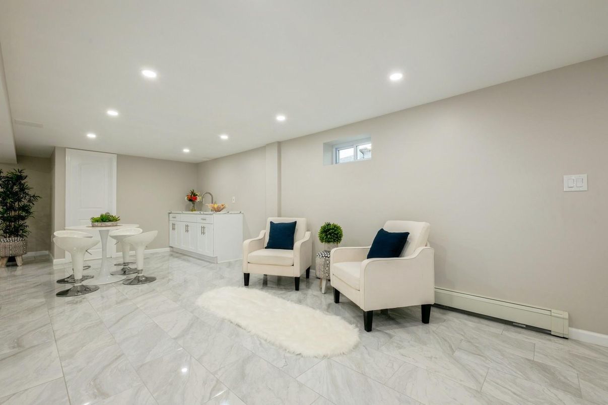 Interior, Marble, Recessed Lighting