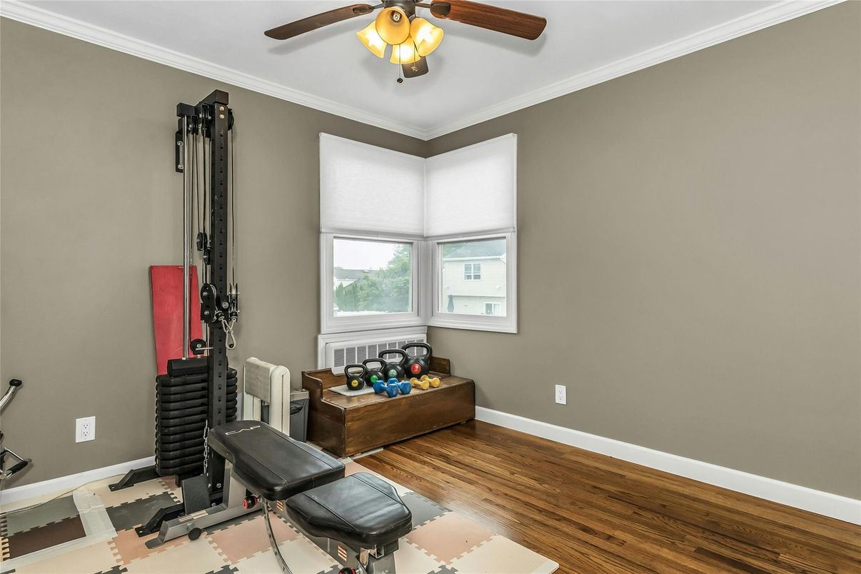 Fitness Equipment, Interior, Wood Texture Flooring