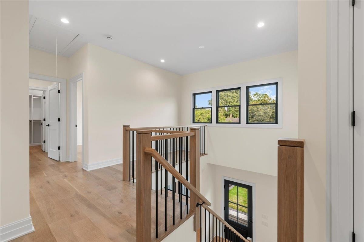 Fireplace, Interior, Recessed Lighting, Wood Texture Flooring