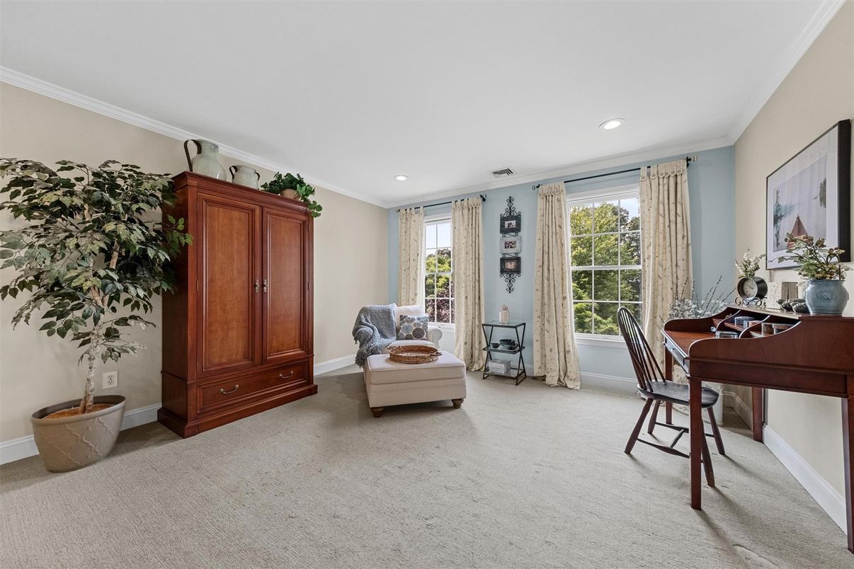 Home Office, Interior, Recessed Lighting