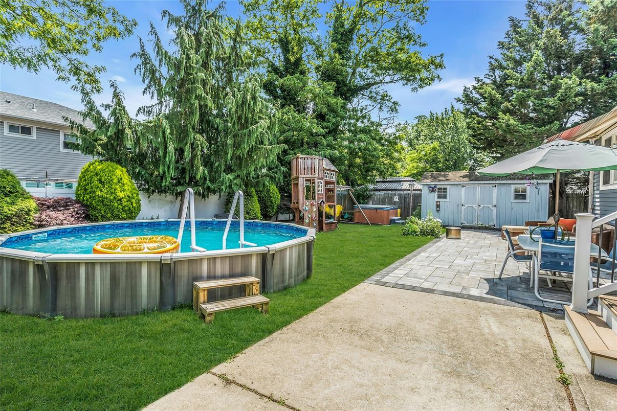 Backyard, Exterior, Playground, Pool