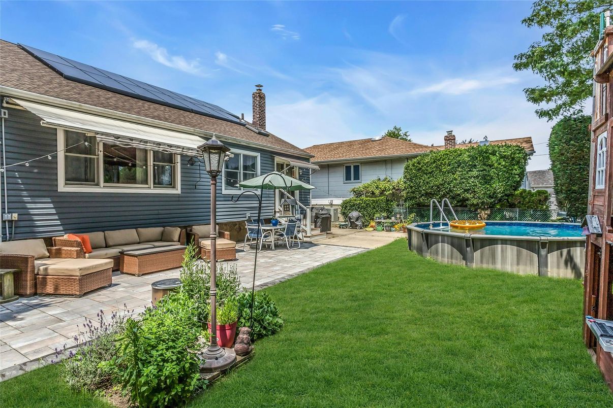 Backyard, Exterior, Pool, Solar Panels
