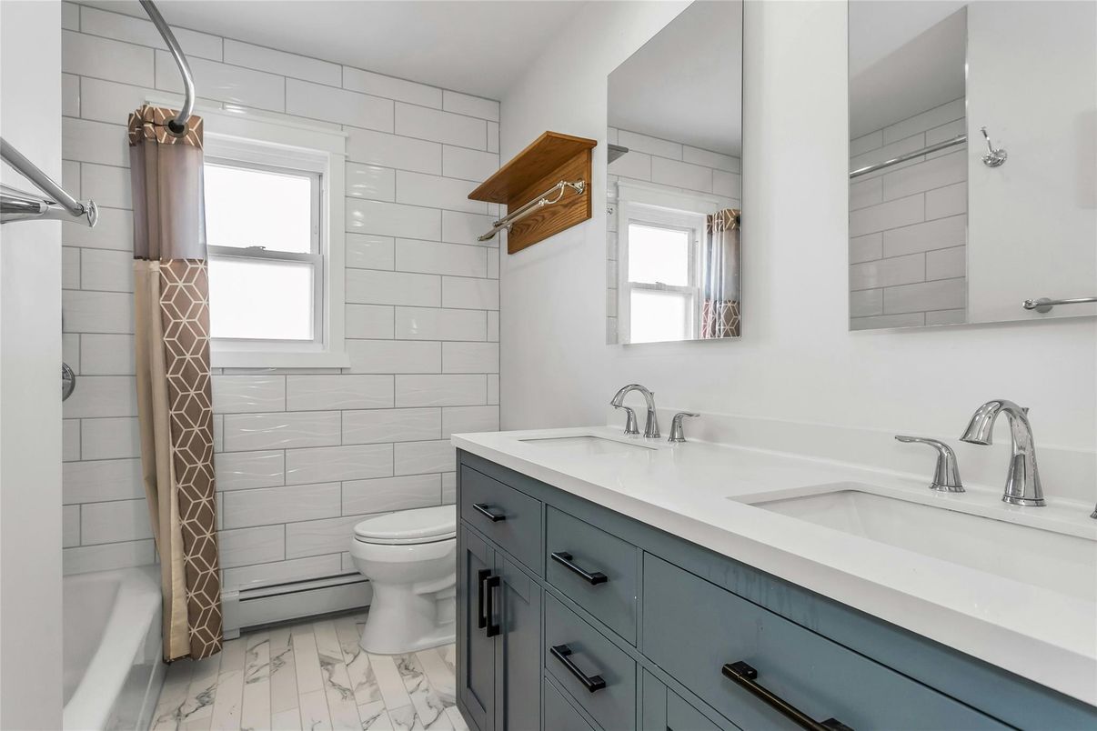 Bathroom, Dual Sink Vanities, Interior, Marble