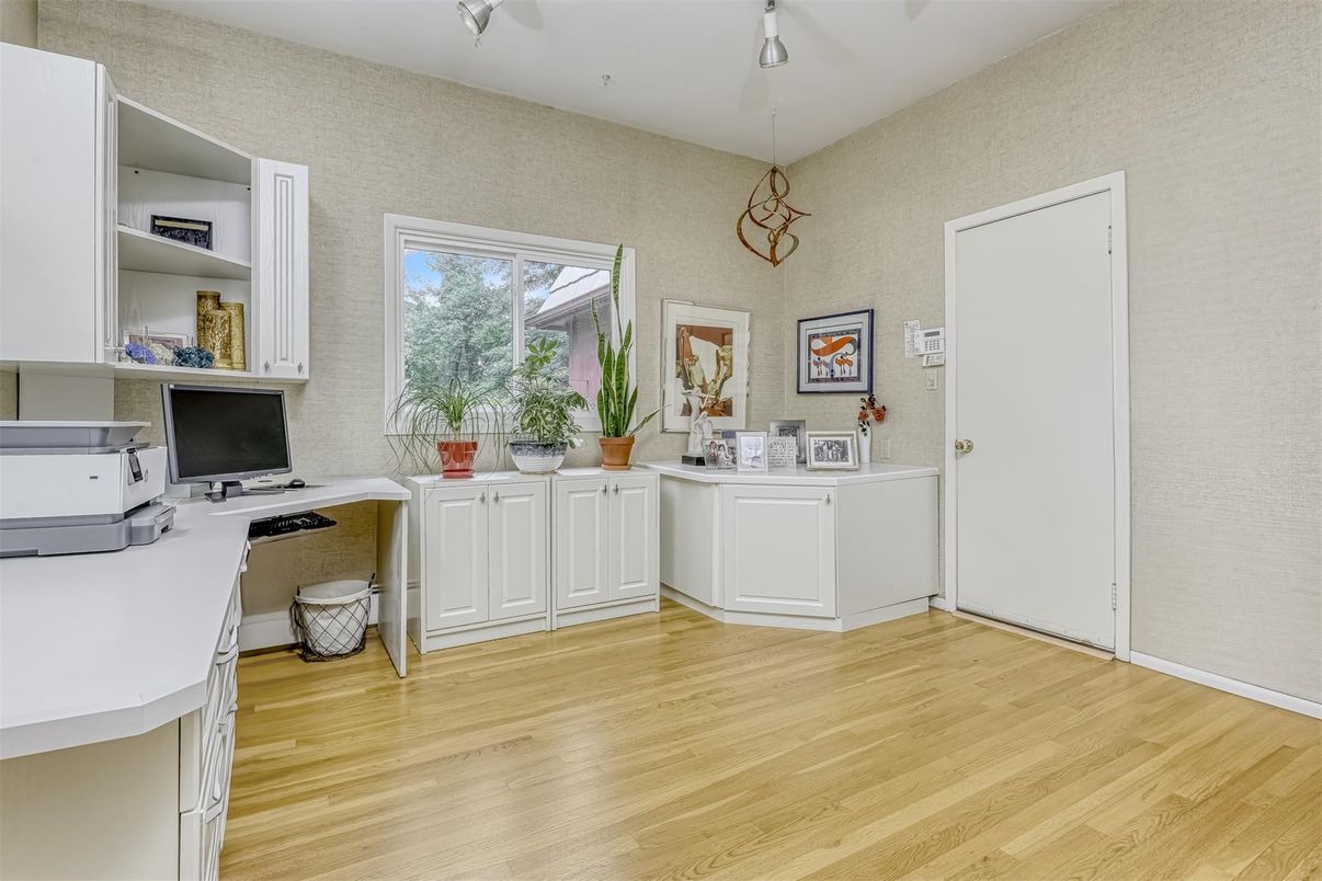 Home Office, Interior, Wood Texture Flooring