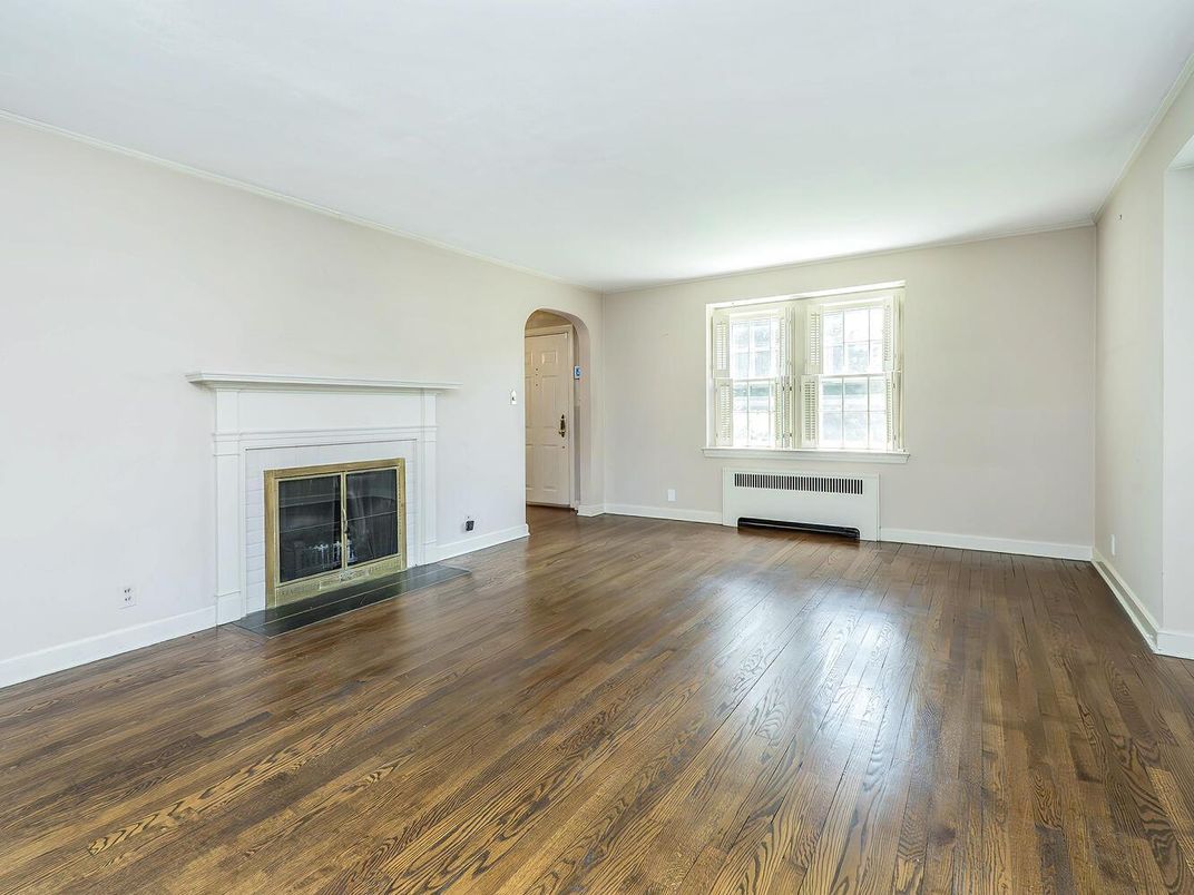 Empty room, Fireplace, Interior, Wood Texture Flooring