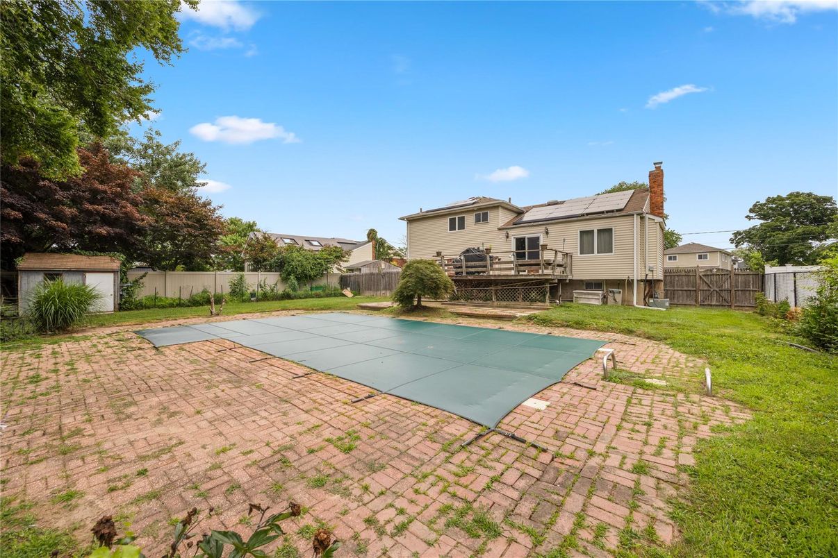 Backyard, Exterior, Solar Panels