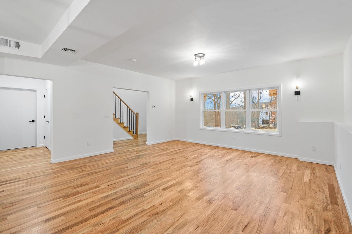 Empty room, Interior, Wood Texture Flooring
