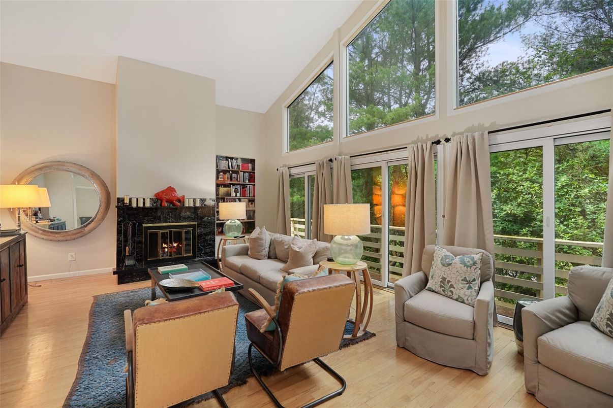 Fireplace, Interior, Living room, Wood Texture Flooring