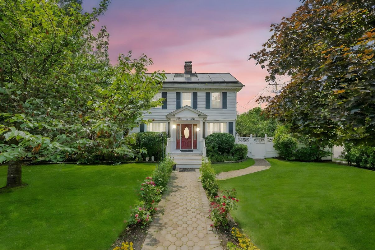 Backyard, Exterior, Facade, Solar Panels, Georgian