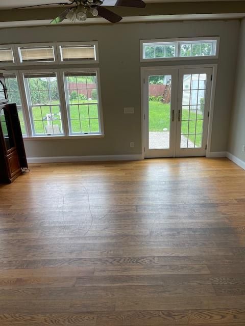 Empty room, Interior, Wood Texture Flooring