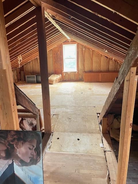 Interior, Wooden Beams