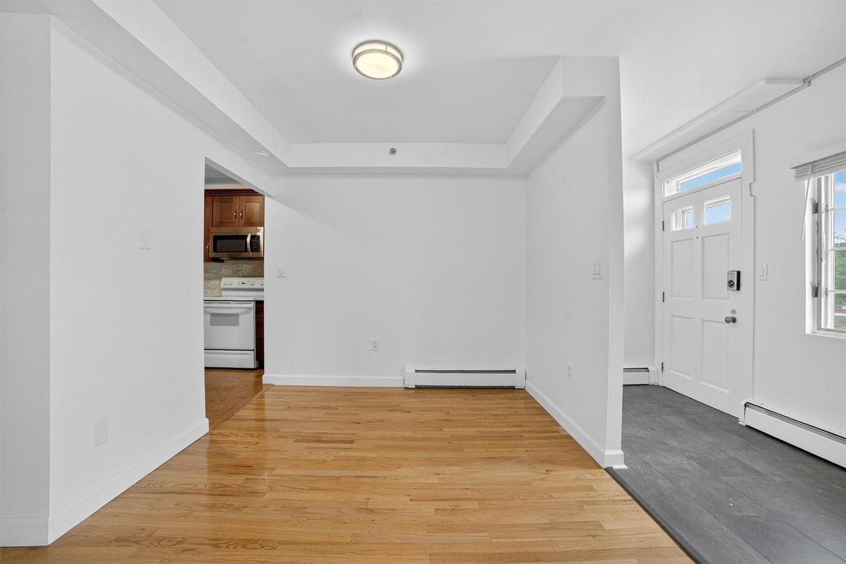 Empty room, Interior, Kitchen, Wood Texture Flooring