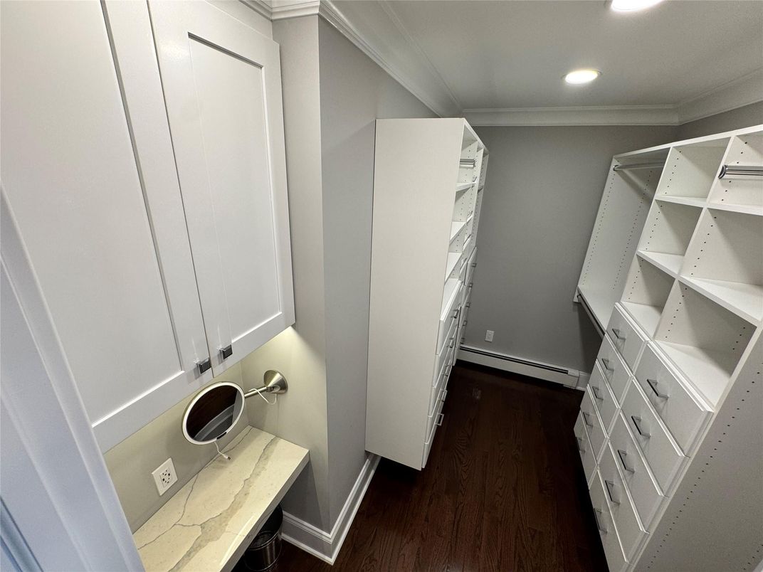 Interior, Recessed Lighting, Walk-in Closets, Wood Texture Flooring