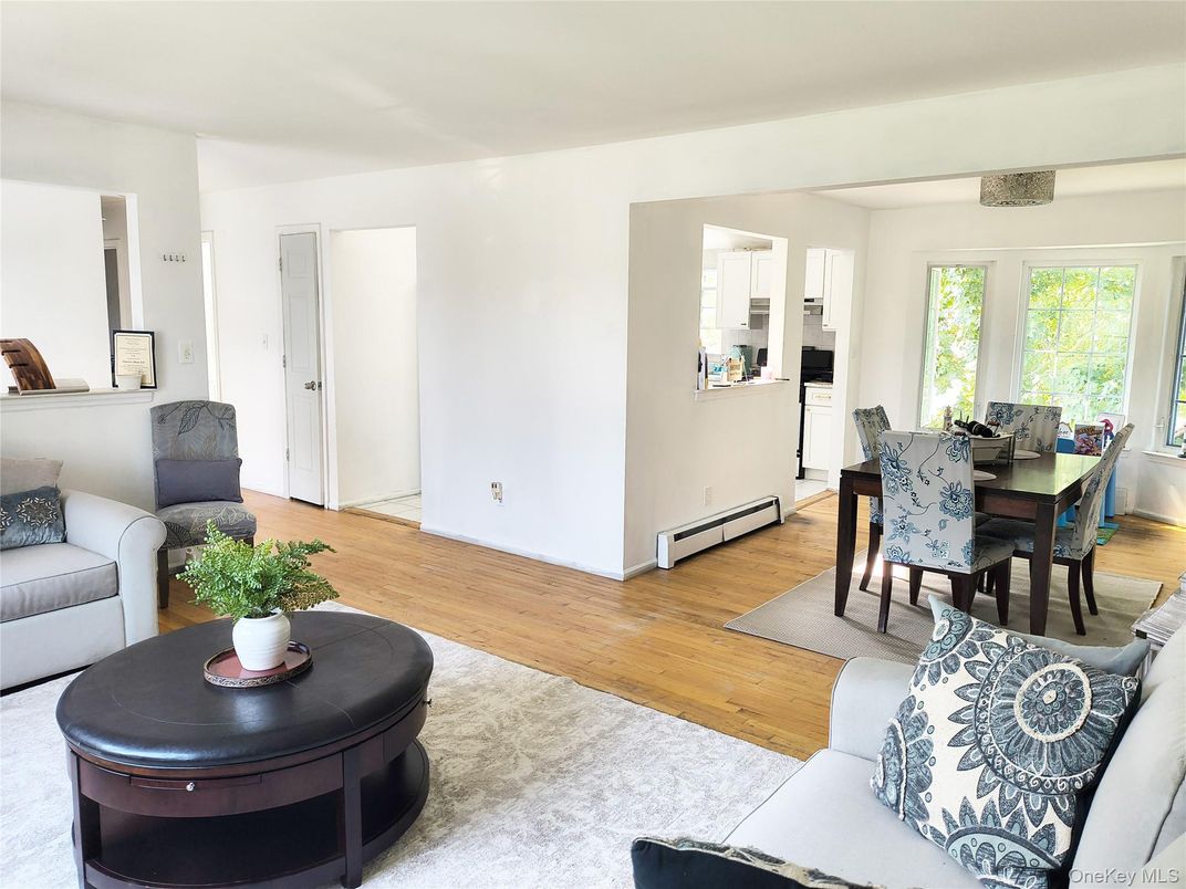 Dining room, Interior, Kitchen, Living room, Wood Texture Flooring