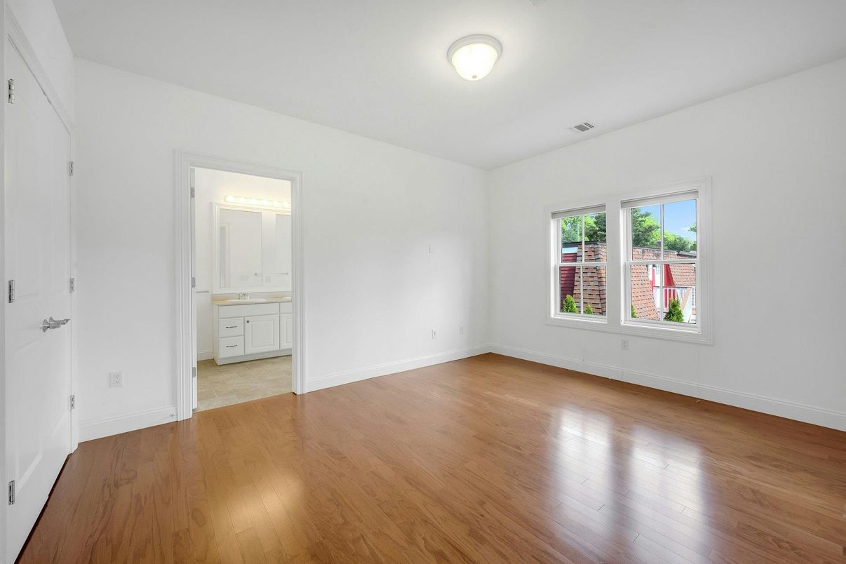 Bathroom, Empty room, Interior, Wood Texture Flooring
